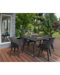Lima Table With 6 Akola Chairs