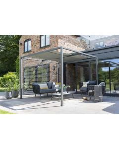 Sliding Roof Gazebo 280x280cm