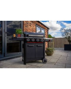 Atlas 4 Burner Gas BBQ with Side Burner