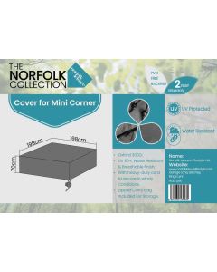 Mini Corner Lounge Set Weather Cover - L198cm x W198cm x H70cm