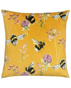 Country Bee Garden Cushion Honey