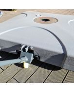 Cantilever Parasol Base - Water or Sand Fillable with Wheels