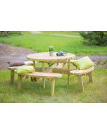 Balmoral Round Picnic Table