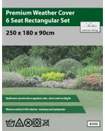 Premium Rectangular 6 Seat Set Weathercover