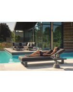 FITZROY LOUNGER. Lava Frame, Carbon Cushions